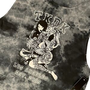 Tokidoki Los Angeles Inked Up Muscle Tank Top Men’s Large Sleeveless Shirt NWT
